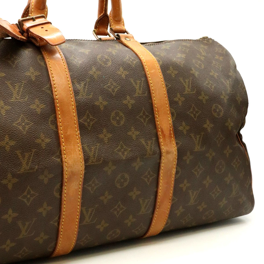 Louis Vuitton ルイ・ヴィトン M41426 キーポル50 ボストンバッグ モノグラム レザー ヴィンテージ