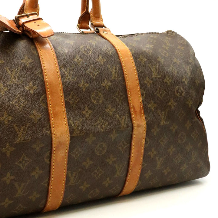 Louis Vuitton ルイ・ヴィトン M41426 キーポル50 ボストンバッグ モノグラム レザー ヴィンテージ