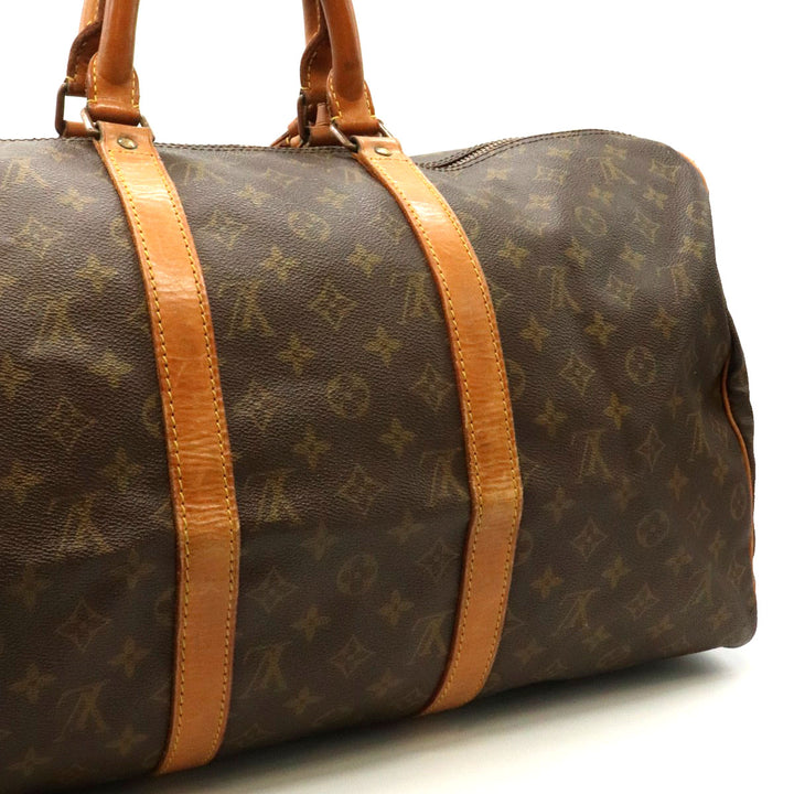 Louis Vuitton ルイ・ヴィトン M41426 キーポル50 ボストンバッグ モノグラム レザー ヴィンテージ