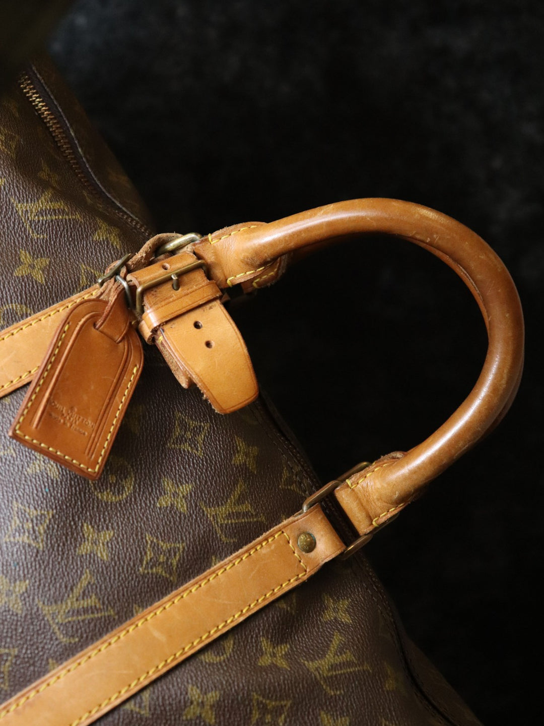 Louis Vuitton ルイ・ヴィトン M41426 キーポル50 ボストンバッグ モノグラム レザー ヴィンテージ