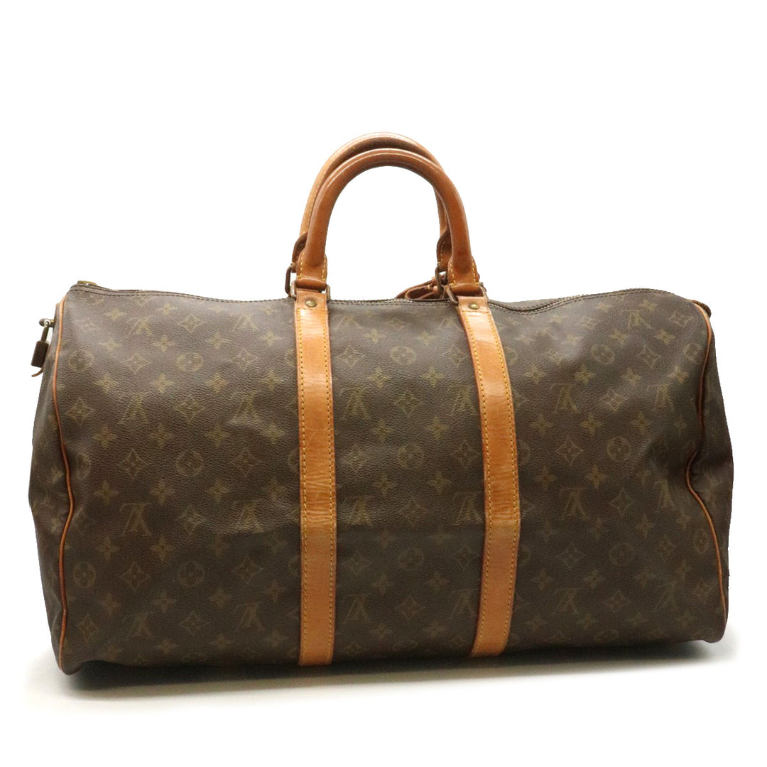 Louis Vuitton ルイ・ヴィトン M41426 キーポル50 ボストンバッグ モノグラム レザー ヴィンテージ
