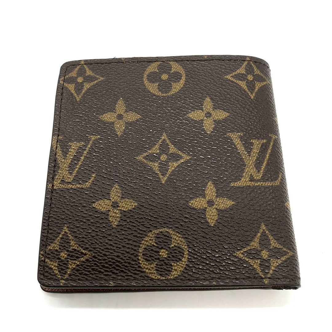 LOUIS VUITTON ルイ・ヴィトン ポルトフォイユマルコ M61675 二つ折り財布 モノグラム ブラウン