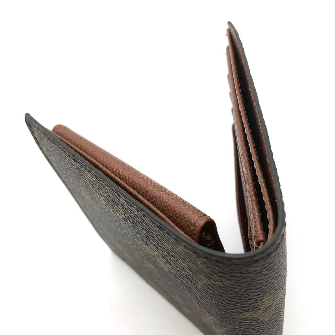 LOUIS VUITTON ルイ・ヴィトン ポルトフォイユマルコ M61675 二つ折り財布 モノグラム ブラウン