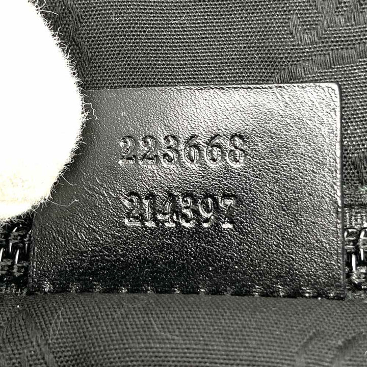 GUCCI グッチ 223668 大きめトートバッグ GGインプリメ ブラック 黒