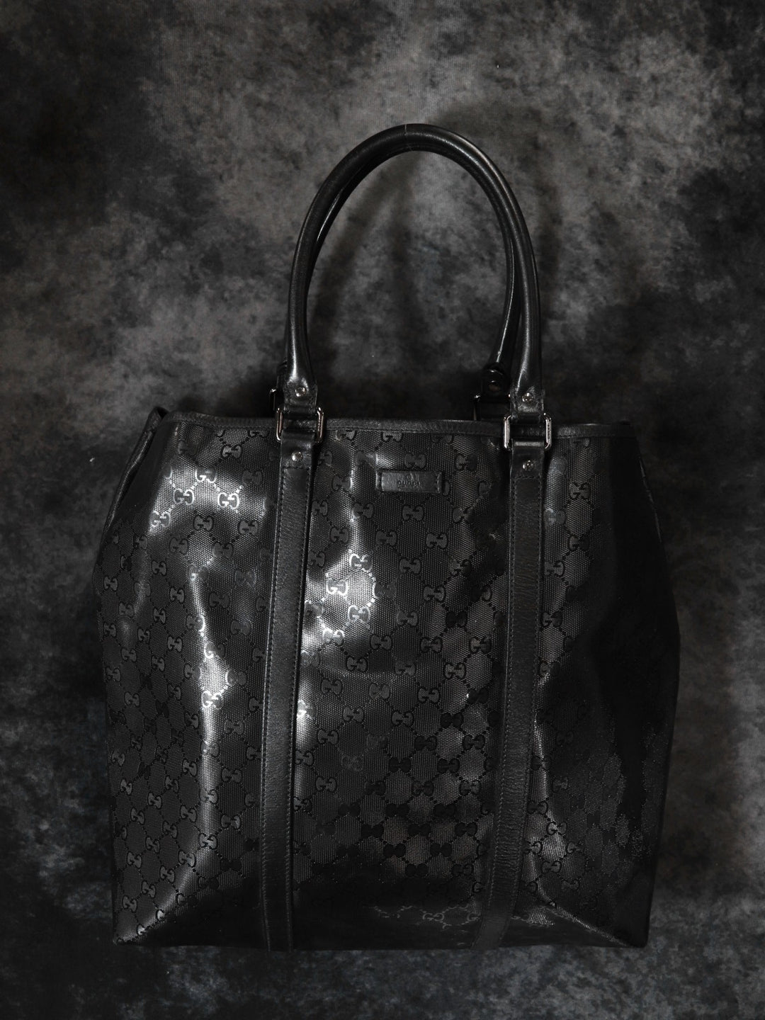 GUCCI グッチ 223668 大きめトートバッグ GGインプリメ ブラック 黒