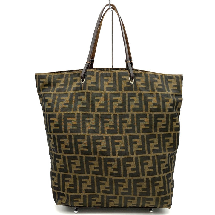 FENDI フェンディ ズッカ 2228 26598 008 トートバッグ ショルダーバッグ ナイロ ブラウン