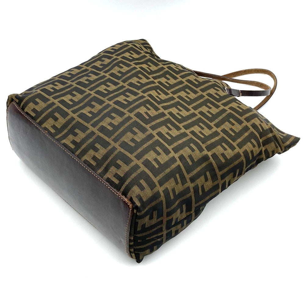 FENDI フェンディ ズッカ 2228 26598 008 トートバッグ ショルダーバッグ ナイロ ブラウン