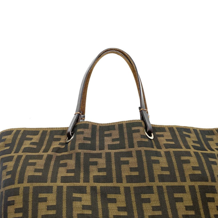FENDI フェンディ ズッカ 2228 26598 008 トートバッグ ショルダーバッグ ナイロ ブラウン