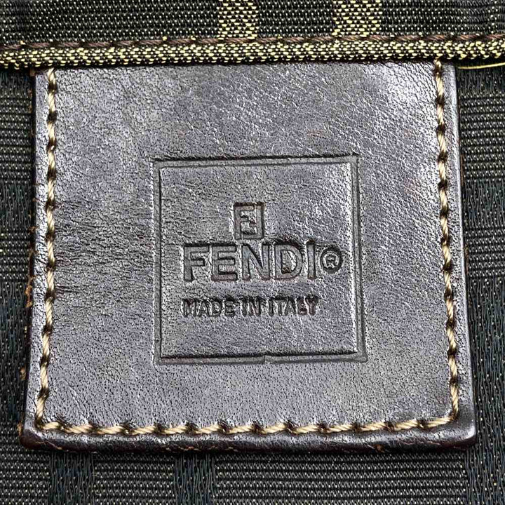 FENDI フェンディ ズッカ 2228 26598 008 トートバッグ ショルダーバッグ ナイロ ブラウン