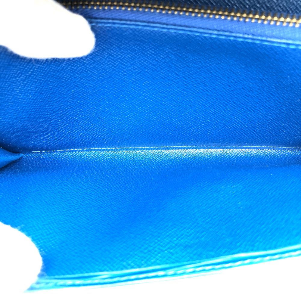 LOUIS VUITTON ルイ・ヴィトン ポルトフォイユサラ 長財布 エピレザー ブルー 青 M63572