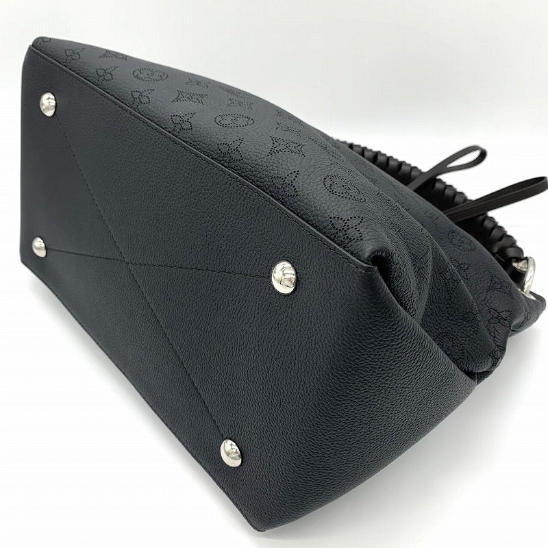美品 LOUIS VUITTON ルイ・ヴィトン ボーヴル・ホーボー M56073 2way ショルダーバッグ ハンドバッグ モノグラム マヒナ ブラック
