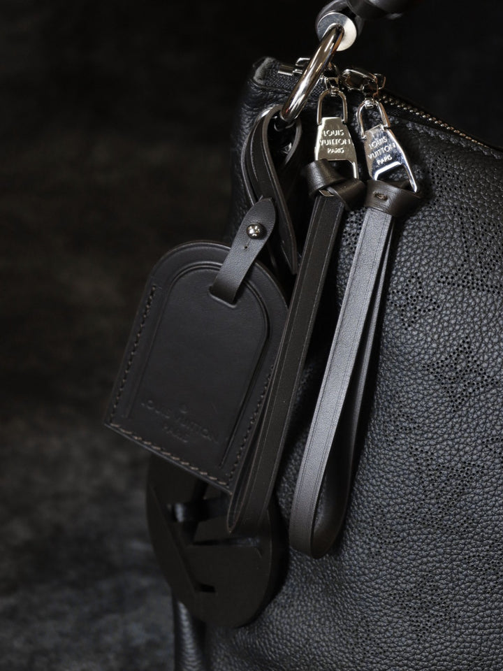 美品 LOUIS VUITTON ルイ・ヴィトン ボーヴル・ホーボー M56073 2way ショルダーバッグ ハンドバッグ モノグラム マヒナ ブラック