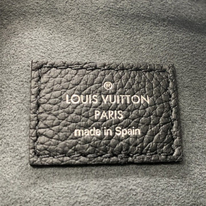 美品 LOUIS VUITTON ルイ・ヴィトン ボーヴル・ホーボー M56073 2way ショルダーバッグ ハンドバッグ モノグラム マヒナ ブラック