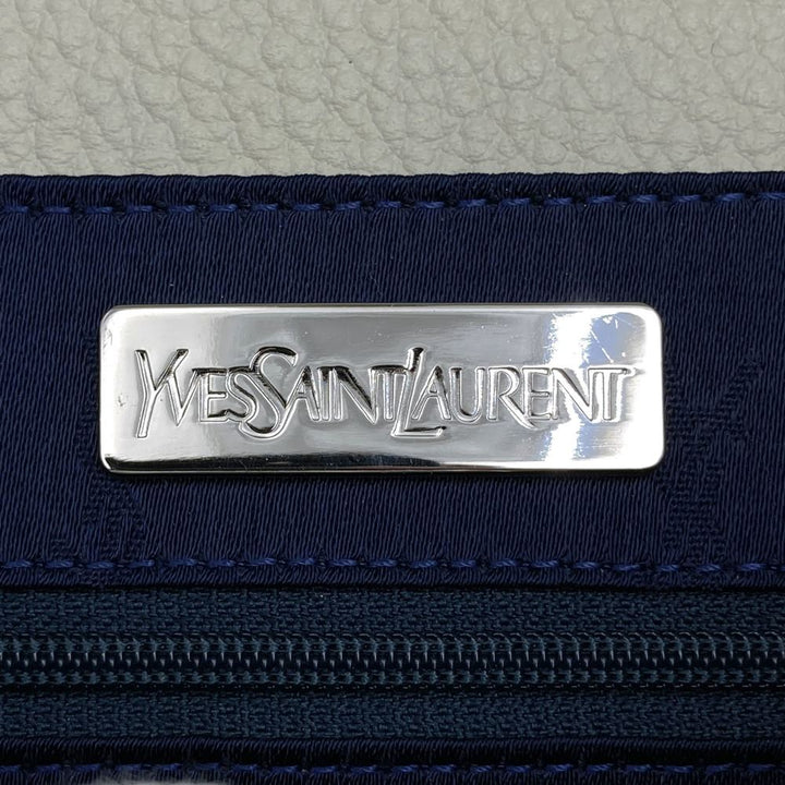 SAINT LAURENT サンローラン ショルダーバッグ ホワイト レザー ヴィンテージ