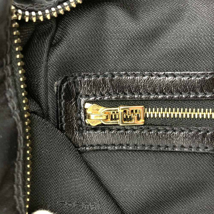 FENDI フェンディ 06 11 15328 982 ショルダーバッグ 肩掛け FFロゴ ナイロン/レザー ブラック 黒