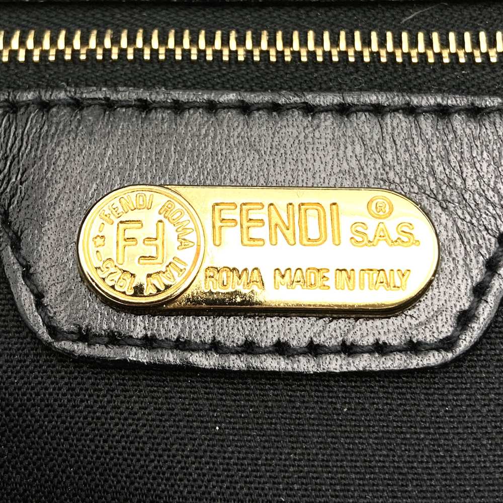 FENDI フェンディ 06 11 15328 982 ショルダーバッグ 肩掛け FFロゴ ナイロン/レザー ブラック 黒
