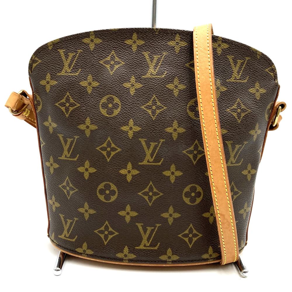 LOUIS VUITTON ルイ・ヴィトン ドルーオ M51290 ショルダーバッグ モノグラムキャンバス ブラウン