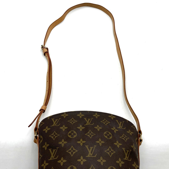 LOUIS VUITTON ルイ・ヴィトン ドルーオ M51290 ショルダーバッグ モノグラムキャンバス ブラウン