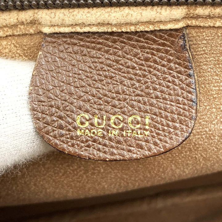 GUCCI グッチ オールドグッチ ショルダーバッグ GGスプリーム ヴィンテージ ブラウン