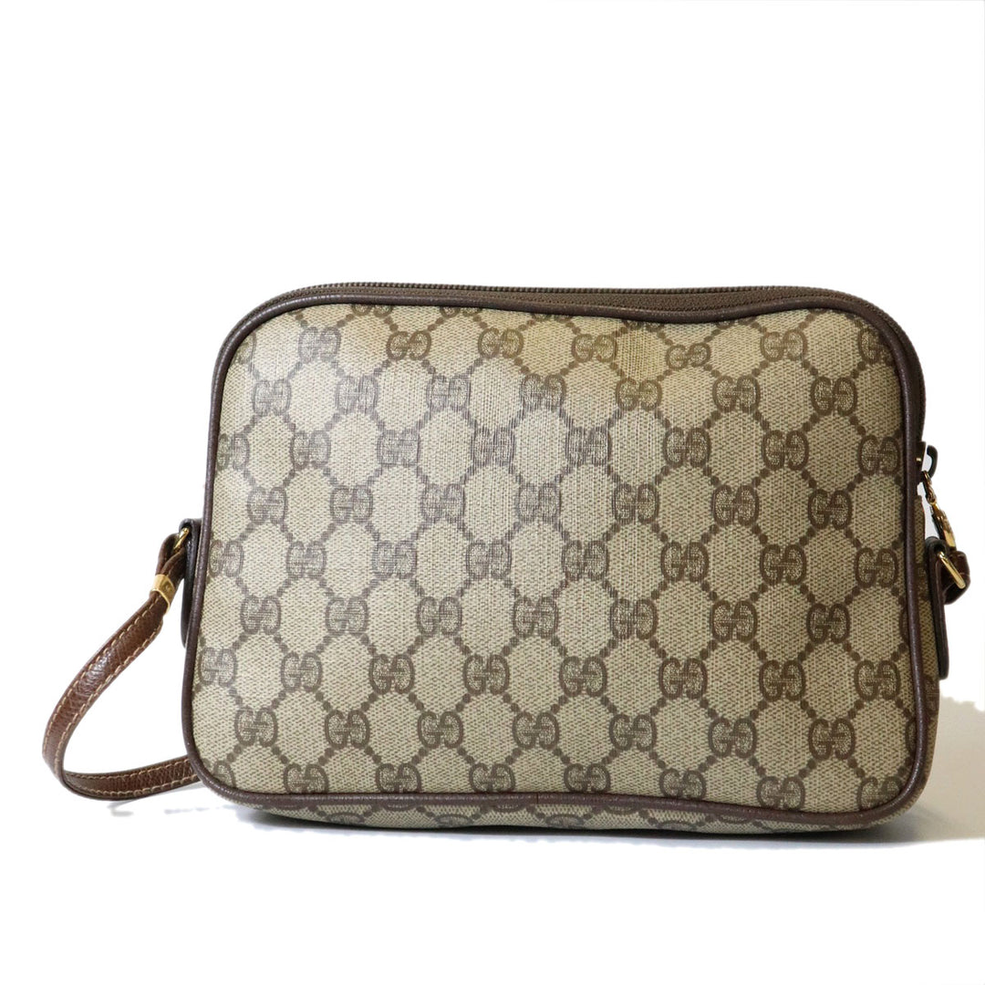 GUCCI グッチ オールドグッチ ショルダーバッグ GGスプリーム ヴィンテージ ブラウン