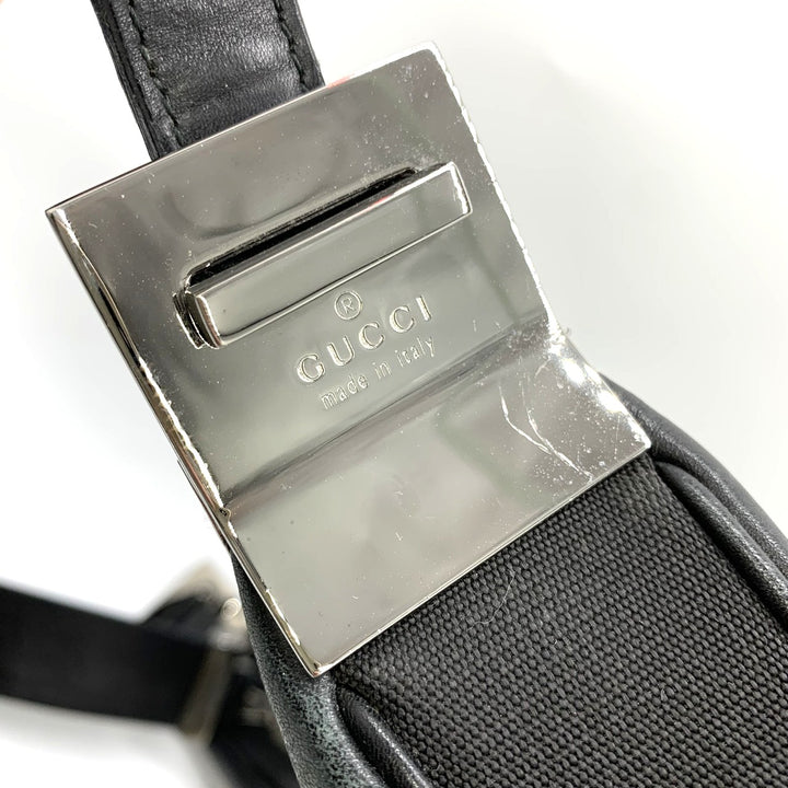 GUCCI グッチ 001 3341 ショルダーバッグ レザー ブラック