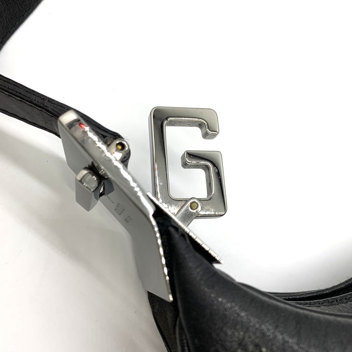 GUCCI グッチ 001 3341 ショルダーバッグ レザー ブラック