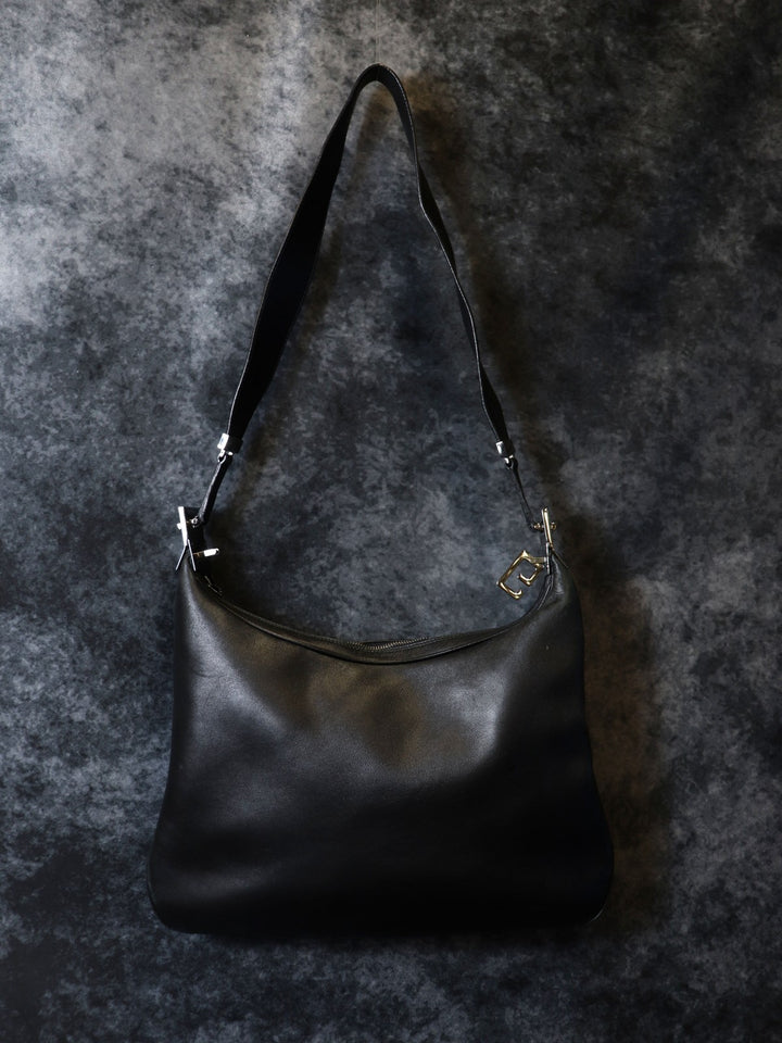 GUCCI グッチ 001 3341 ショルダーバッグ レザー ブラック