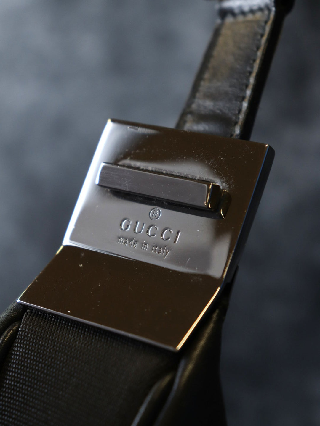 GUCCI グッチ 001 3341 ショルダーバッグ レザー ブラック