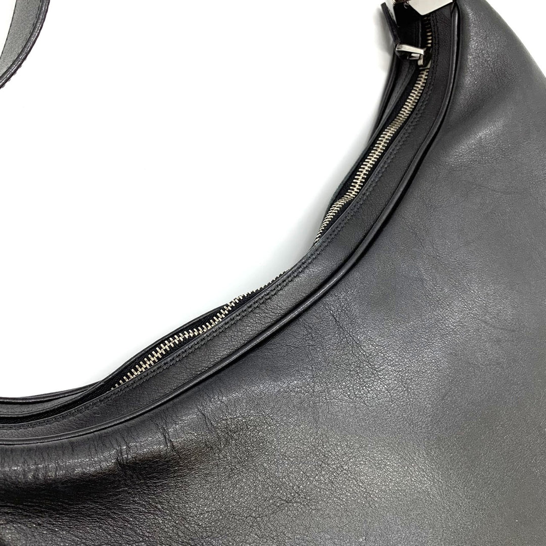 GUCCI グッチ 001 3341 ショルダーバッグ レザー ブラック