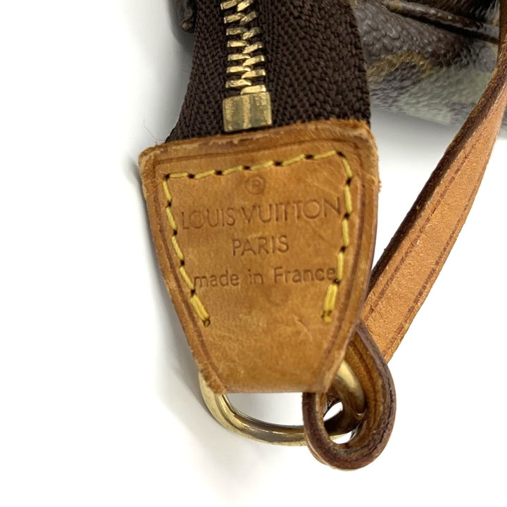 LOUIS VUITTON ルイ・ヴィトン グラフィティ ポシェット アクセソワール M92191 ポーチ モノグラムキャンバス ブラウン カーキ