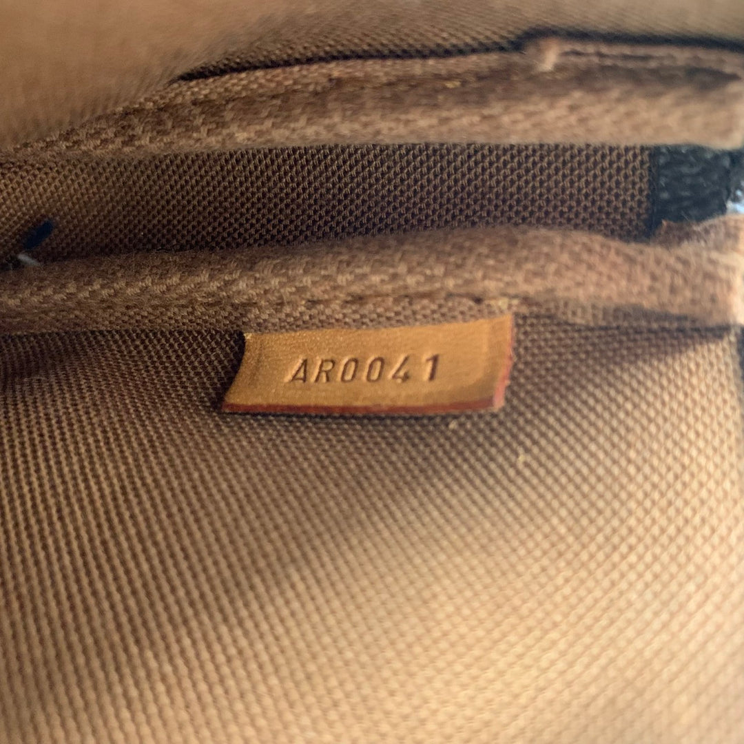 LOUIS VUITTON ルイ・ヴィトン グラフィティ ポシェット アクセソワール M92191 ポーチ モノグラムキャンバス ブラウン カーキ