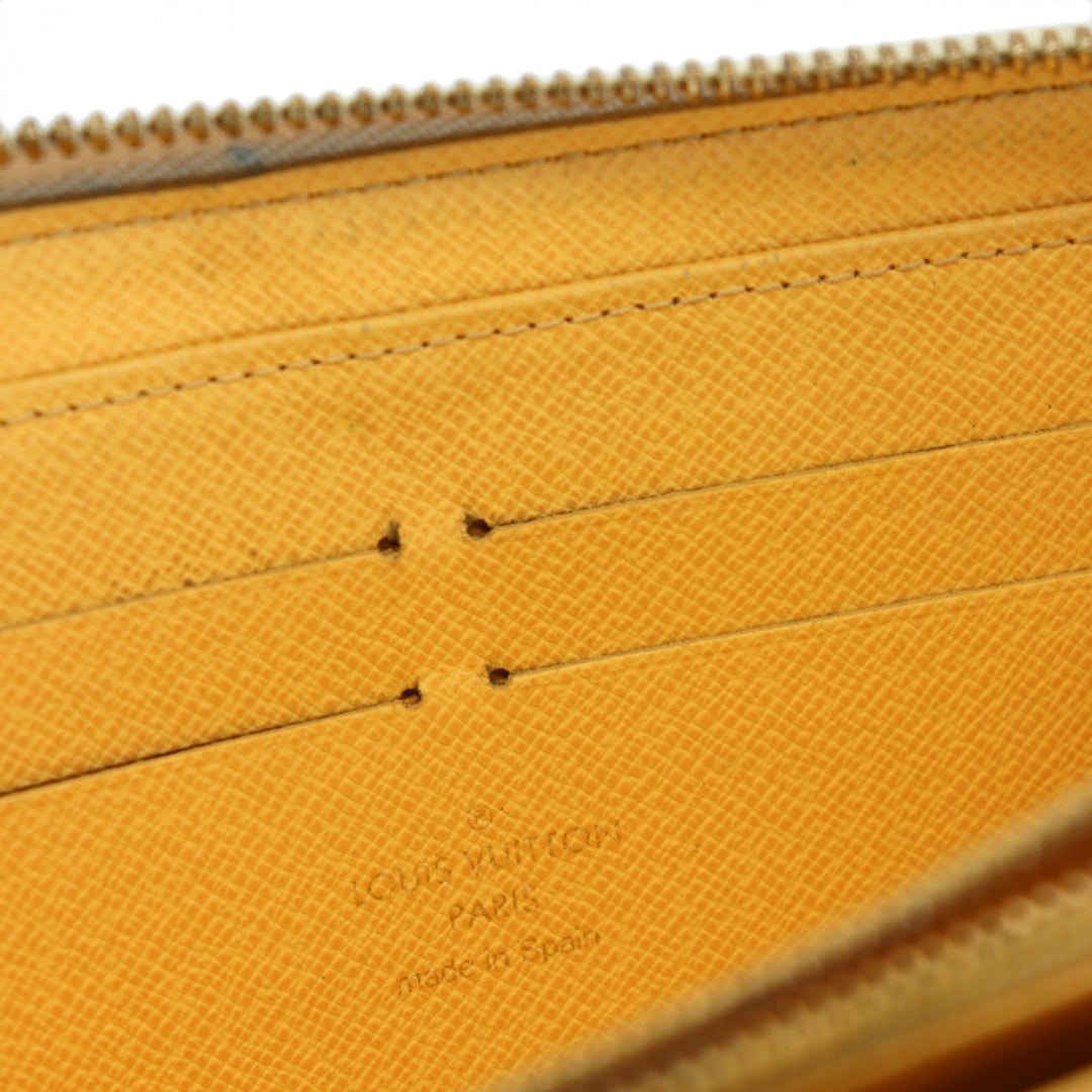 LOUIS VUITTON ルイ・ヴィトン イリュストレ ジッピーウォレット 気球プリント 2011年限定モデル N63006 長財布 ダミエアズールキャンバス ホワイト レディース