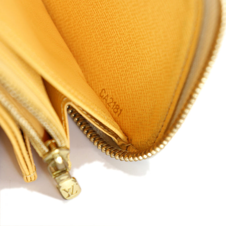 LOUIS VUITTON ルイ・ヴィトン イリュストレ ジッピーウォレット 気球プリント 2011年限定モデル N63006 長財布 ダミエアズールキャンバス ホワイト レディース