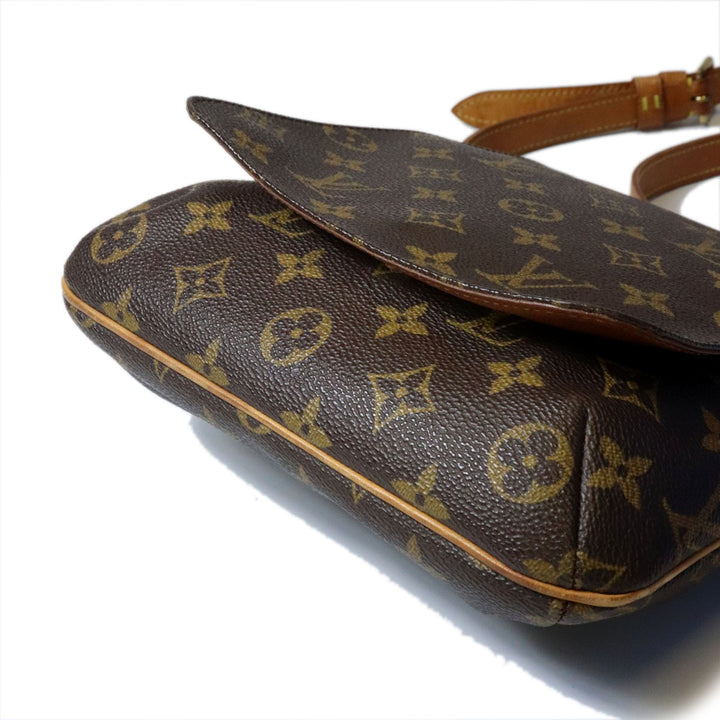 LOUIS VUITTON ルイ・ヴィトン ミュゼットサルサ M51258 ショルダーバッグ モノグラムキャンバス ブラウン レディース