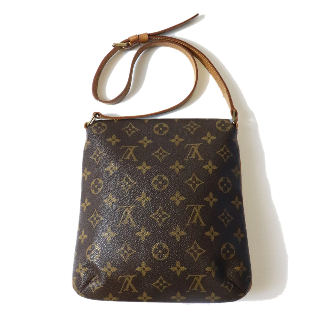 LOUIS VUITTON ルイ・ヴィトン ミュゼットサルサ M51258 ショルダーバッグ モノグラムキャンバス ブラウン レディース