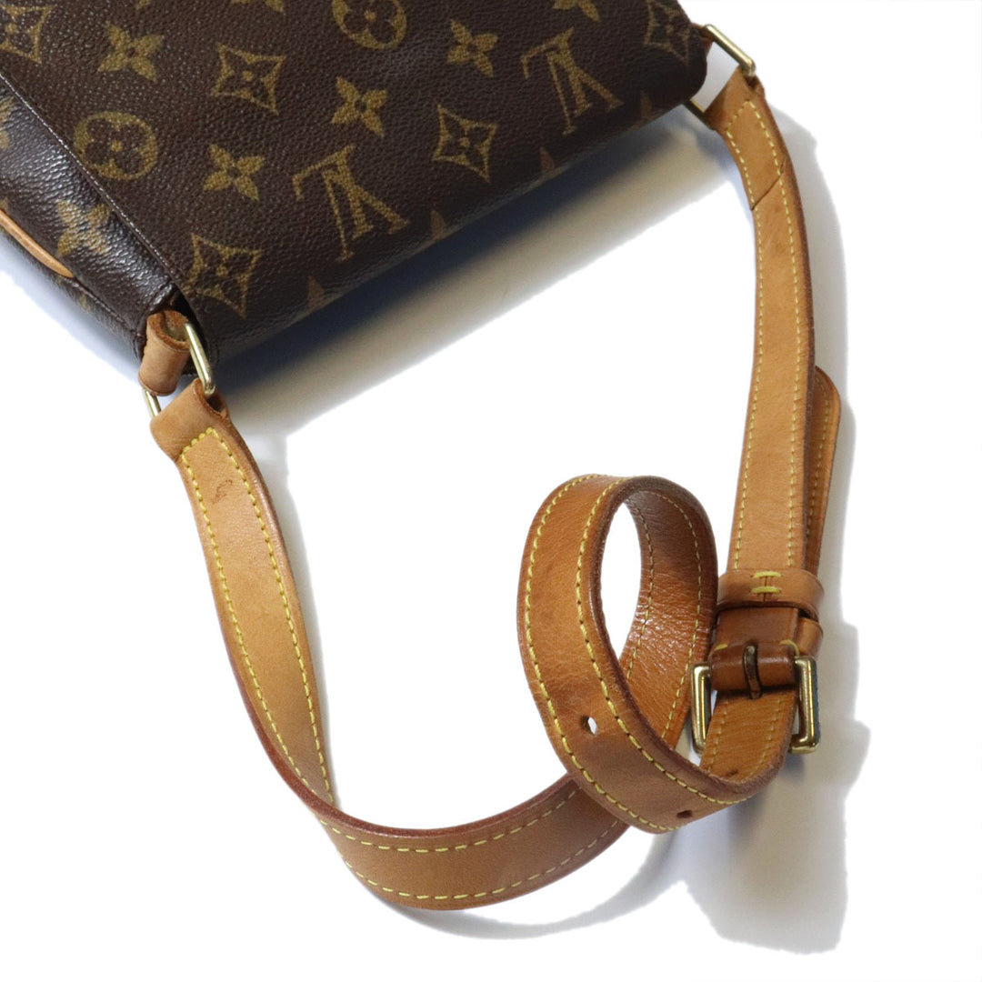 LOUIS VUITTON ルイ・ヴィトン ミュゼットサルサ M51258 ショルダーバッグ モノグラムキャンバス ブラウン レディース