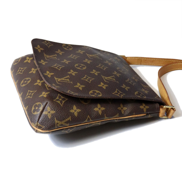 LOUIS VUITTON ルイ・ヴィトン ミュゼットサルサ M51258 ショルダーバッグ モノグラムキャンバス ブラウン レディース