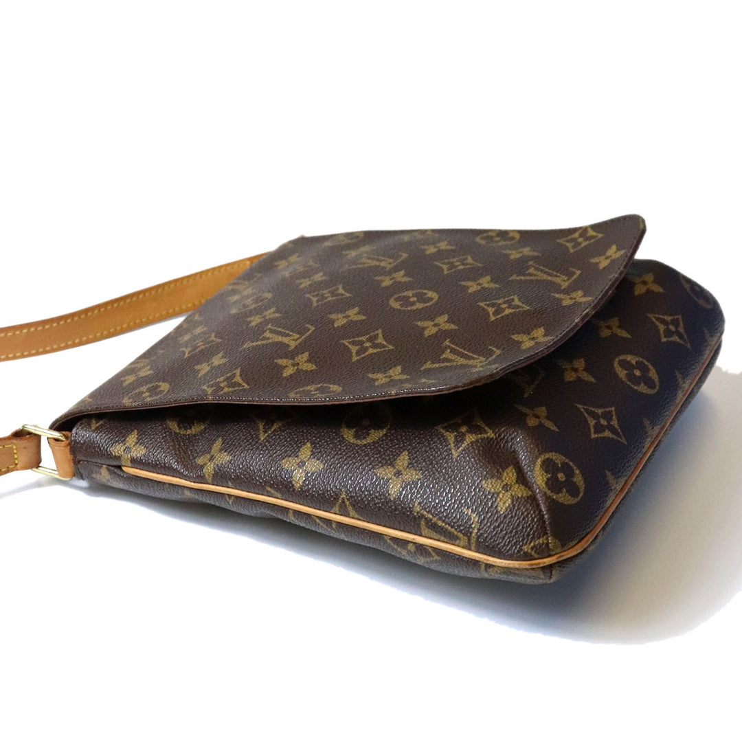 LOUIS VUITTON ルイ・ヴィトン ミュゼットサルサ M51258 ショルダーバッグ モノグラムキャンバス ブラウン レディース