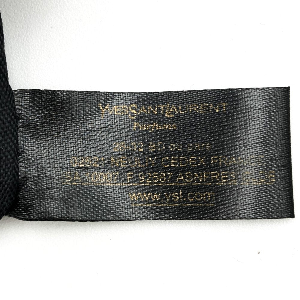 SAINT LAURENT サンローラン ハンドバッグ トートバッグ ロゴ キャンバス レザー ブラック ゴールド ノベルティ