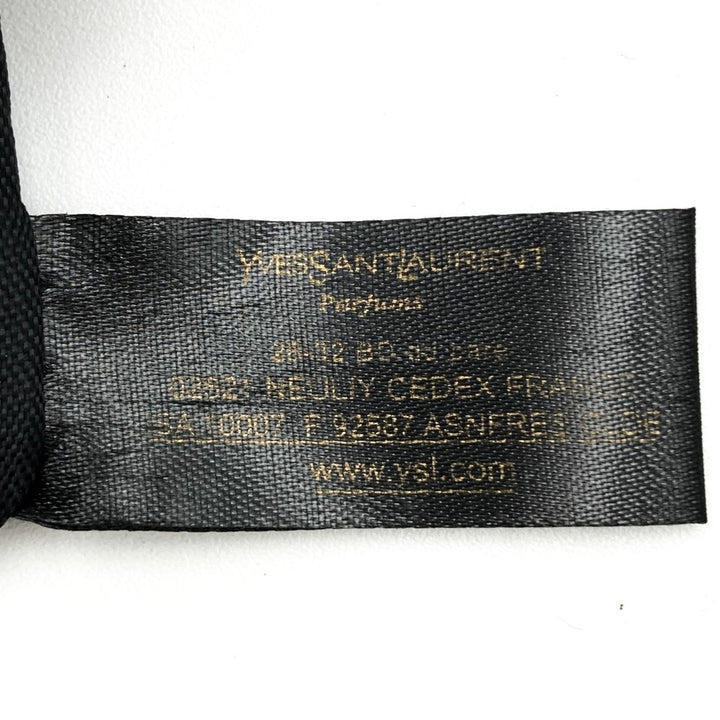 SAINT LAURENT サンローラン ハンドバッグ トートバッグ ロゴ キャンバス レザー ブラック ゴールド ノベルティ