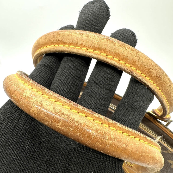 LOUIS VUITTON ルイ・ヴィトン M51127 エリプスPM ハンドバッグ モノグラム ブラウン ヴィンテージ