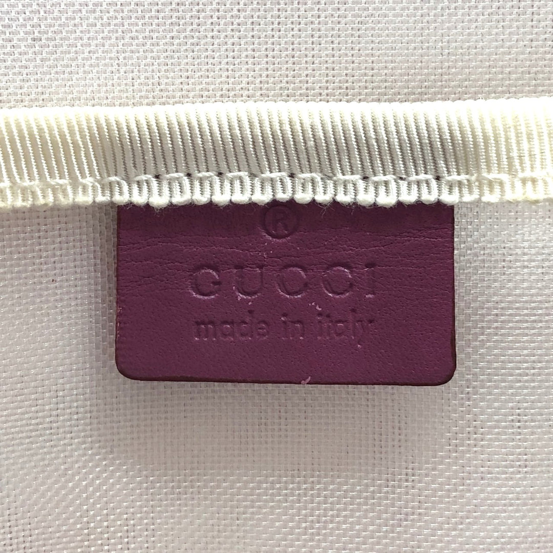 GUCCI グッチ 140691 ハンドバッグ トートバッグ キャンバス ピンク ヴィンテージ