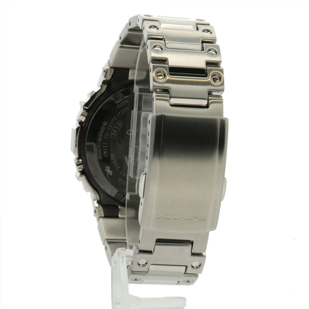 美品 CASIO カシオ G-SHOCK GショックGMW-B5000D-1JF フルメタル 腕時計 ソーラー電波 デジタル シルバー