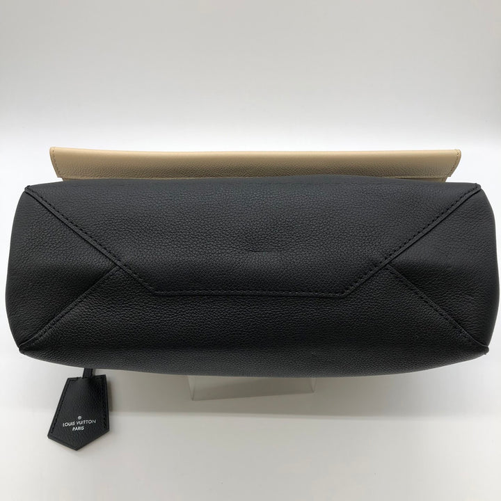 LOUIS VUITTON ルイ・ヴィトン ロックミー2 M50252 ハンドバッグ ショルダーバッグ 2way カーフレザー ベージュ/ブラック バイカラー