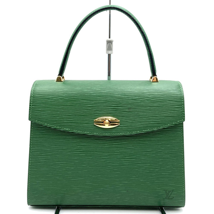 LOUIS VUITTON ルイ・ヴィトン M52374 マルゼルブ ハンドバッグ ボルネオグリーン 緑 エピ ブランド