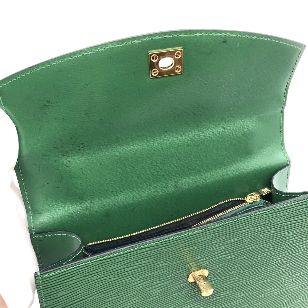 LOUIS VUITTON ルイ・ヴィトン M52374 マルゼルブ ハンドバッグ ボルネオグリーン 緑 エピ ブランド