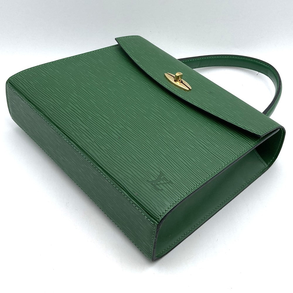 LOUIS VUITTON ルイ・ヴィトン M52374 マルゼルブ ハンドバッグ ボルネオグリーン 緑 エピ ブランド