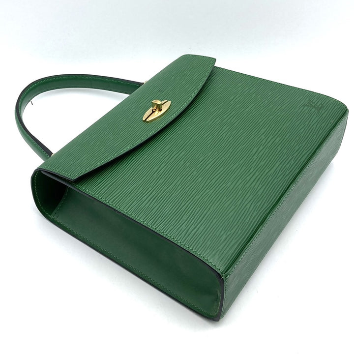 LOUIS VUITTON ルイ・ヴィトン M52374 マルゼルブ ハンドバッグ ボルネオグリーン 緑 エピ ブランド