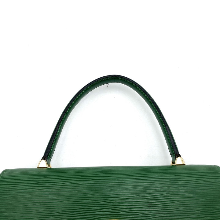 LOUIS VUITTON ルイ・ヴィトン M52374 マルゼルブ ハンドバッグ ボルネオグリーン 緑 エピ ブランド