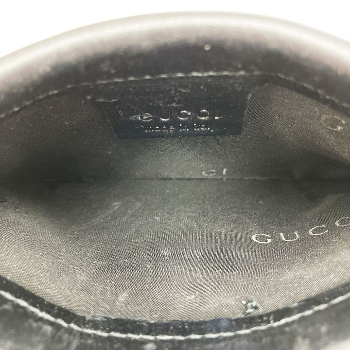 GUCCI グッチ 95332 ショルダーバッグ ハンドバッグ 大きめバッグ ベージュ ブラック キャンバス レザー